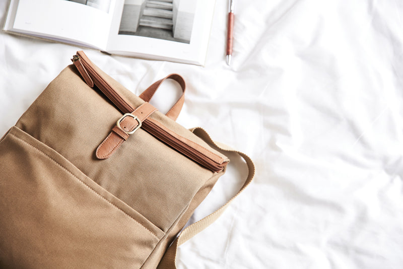 Load image into Gallery viewer, Sloan rucksack RCS recycled polyester - Custom Wood Designs