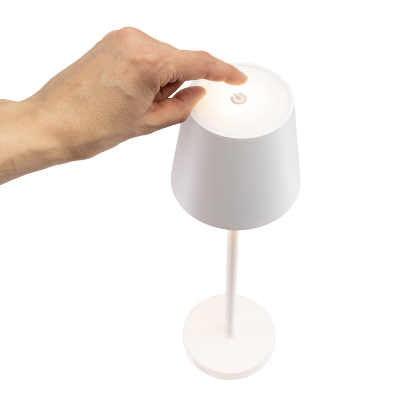 Load image into Gallery viewer, Securit® FELINE Table Lamp - White (Pack of 6) - Custom Wood Designs