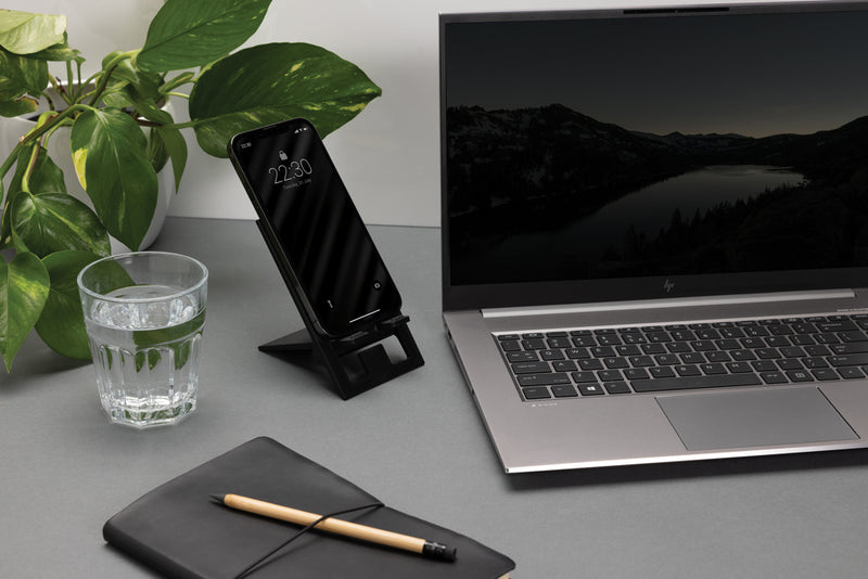 Load image into Gallery viewer, SnapStand RCS recycled plastic foldable phone stand - Custom Wood Designs