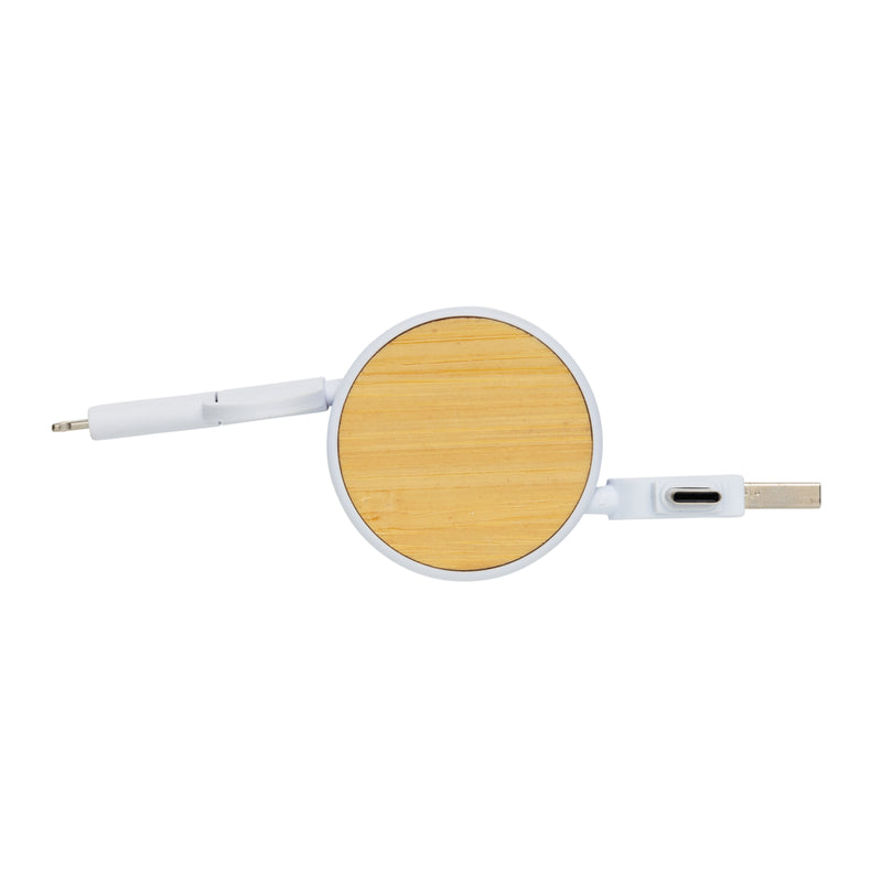 Load image into Gallery viewer, RCS recycled plastic Ontario 6-in-1 retractable cable - Custom Wood Designs