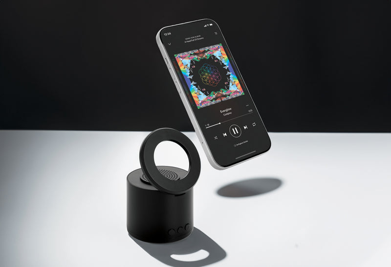 Load image into Gallery viewer, Magpulse RCS recycled plastic 3W speaker w/magnetic holder - Custom Wood Designs Magpulse RCS recycled plastic 3W speaker w/magnetic holder