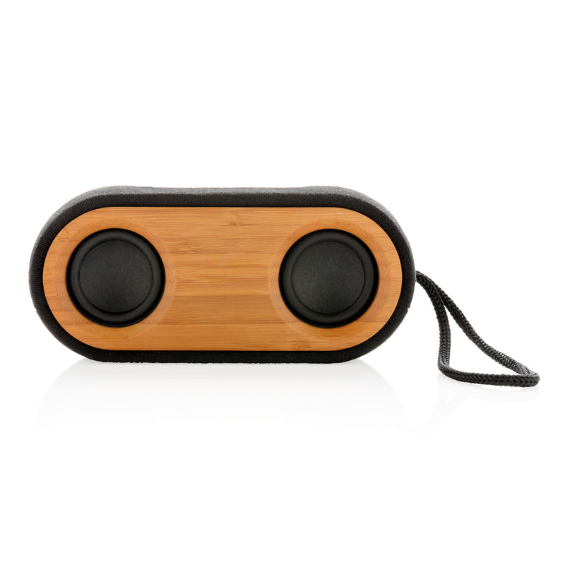 Load image into Gallery viewer, Bamboo X double speaker - Custom Wood Designs
