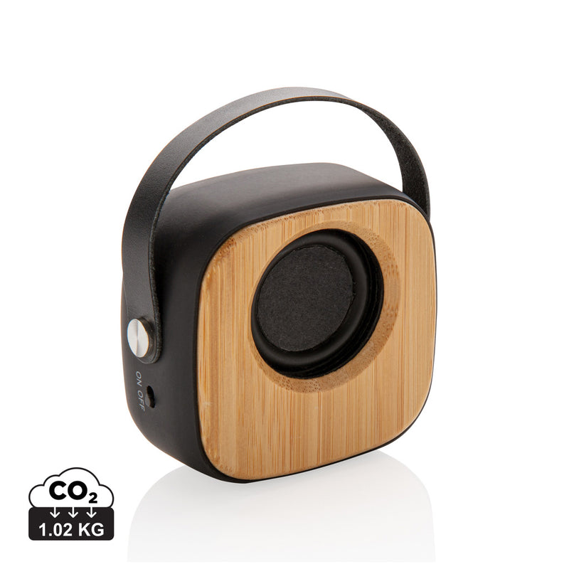 Load image into Gallery viewer, Bamboo 3W Wireless Fashion Speaker - Custom Wood Designs