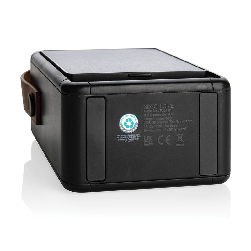 Load image into Gallery viewer, Skywave RCS recycled plastic solar speaker 12W - Custom Wood Designs