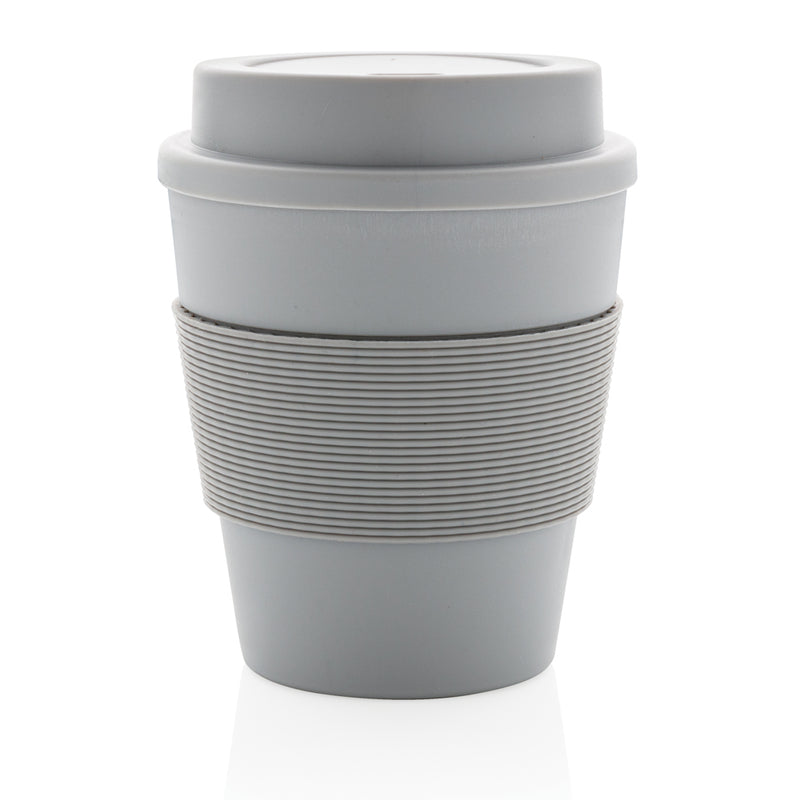Load image into Gallery viewer, Reusable Coffee cup with screw lid 350ml - Custom Wood Designs