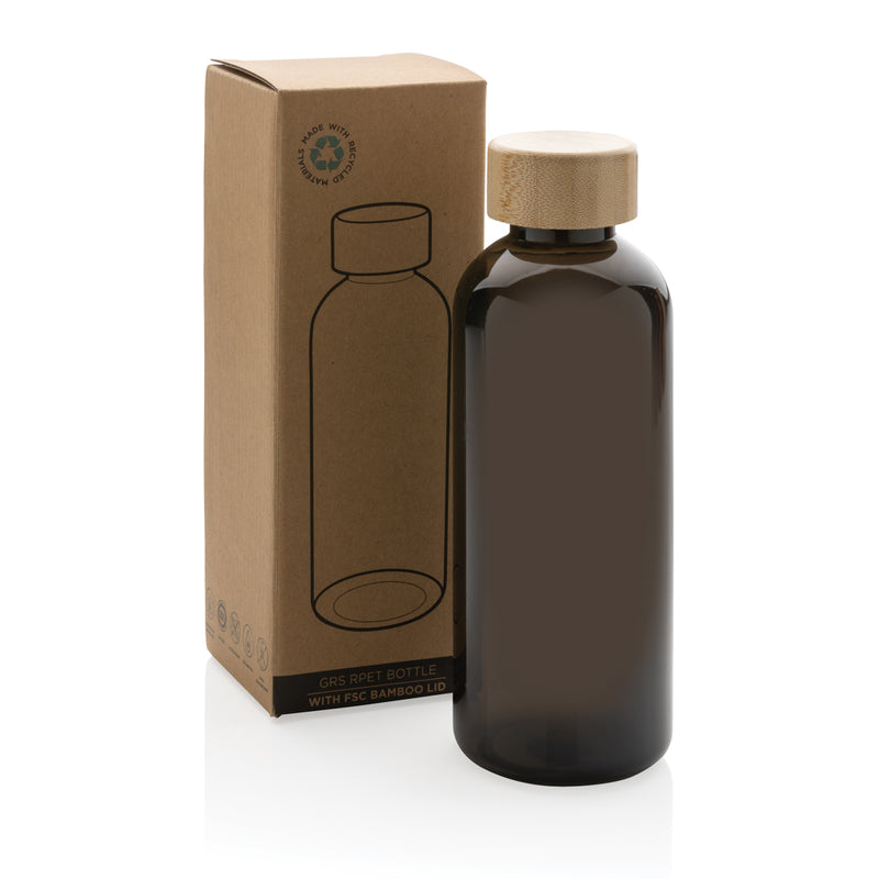 Load image into Gallery viewer, RCS RPET bottle with bamboo lid - Custom Wood Designs
