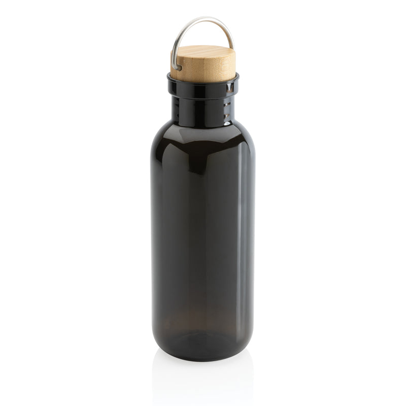 Load image into Gallery viewer, RCS RPET bottle with bamboo lid and handle - Custom Wood Designs