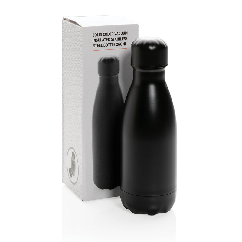 Load image into Gallery viewer, Solid colour vacuum stainless steel bottle 260ml - Custom Wood Designs