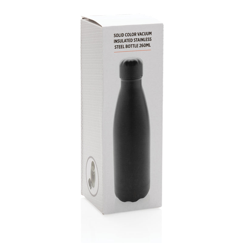 Load image into Gallery viewer, Solid colour vacuum stainless steel bottle 260ml - Custom Wood Designs