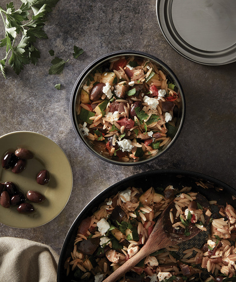 Load image into Gallery viewer, Black+Blum Glass Lunch Bowl 750ml - Custom Wood Designs