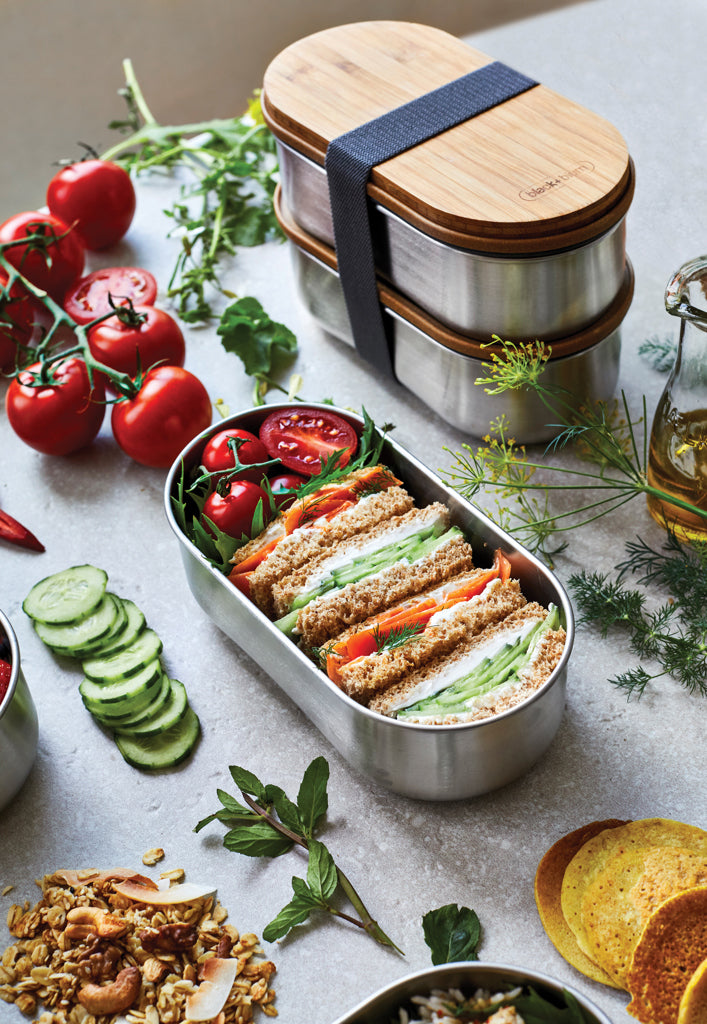 Load image into Gallery viewer, Stainless Steel Double Bento Box-Home & Living