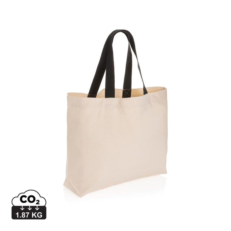 Load image into Gallery viewer, 240 gsm r canvas large tote undyed - Custom Wood Designs