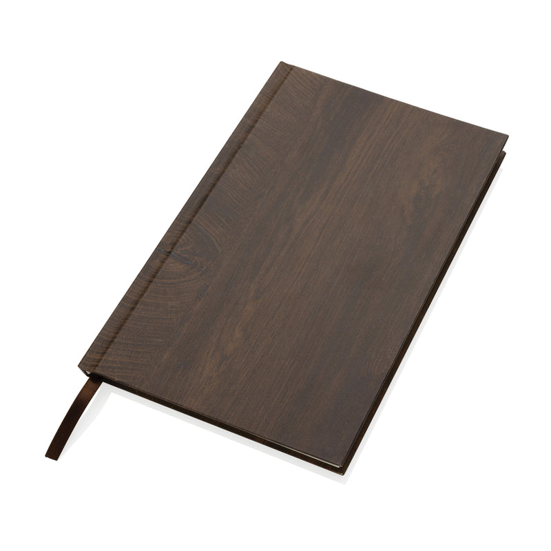 Load image into Gallery viewer, Kavana wood print A5 notebook - Custom Wood Designs
