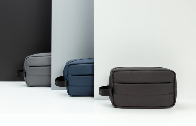 Load image into Gallery viewer, RPET toiletry bag - Custom Wood Designs