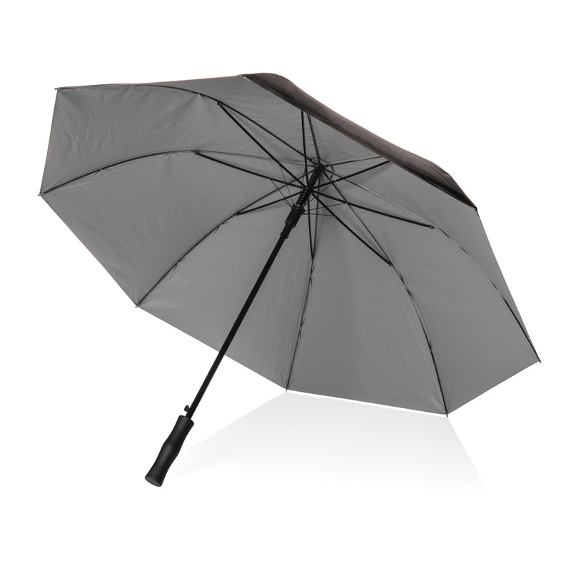 Load image into Gallery viewer, 27" Impact AWARE™ RPET 190T dual colour auto open umbrella - Custom Wood Designs