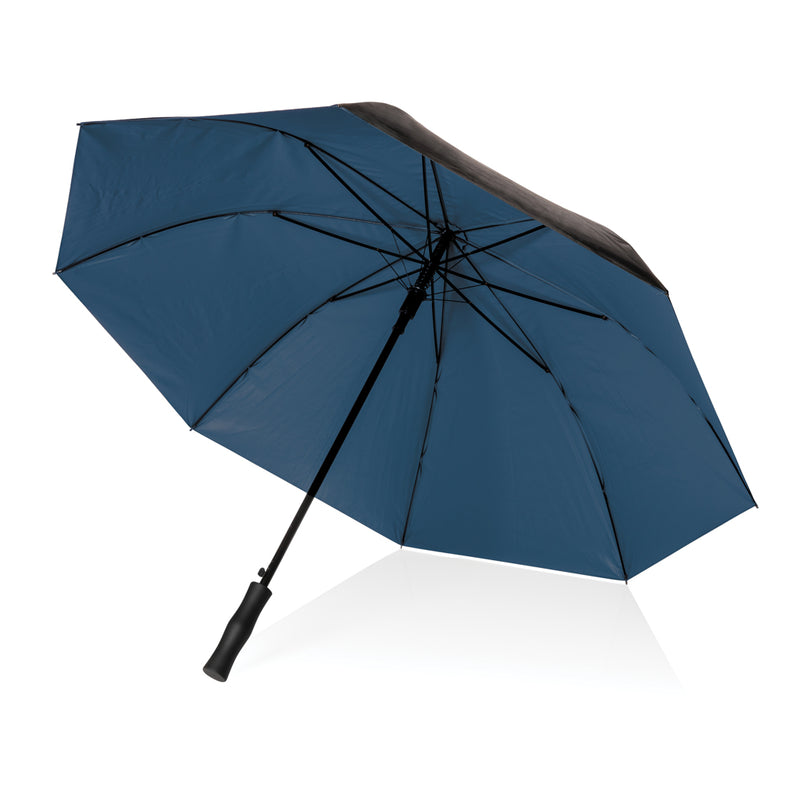 Load image into Gallery viewer, 27" Impact AWARE™ RPET 190T dual colour auto open umbrella - Custom Wood Designs