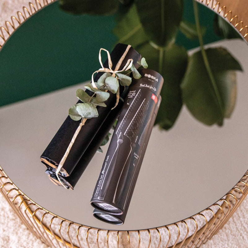 Load image into Gallery viewer, Cheese Knife Set Monaco+ Black - Custom Wood Designs