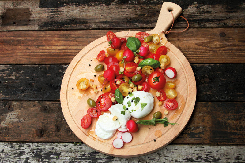 Load image into Gallery viewer, Serving Board Round Amigo L - Custom Wood Designs