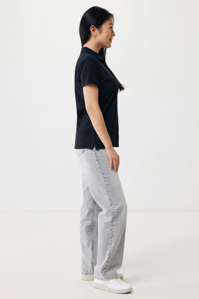 Load image into Gallery viewer, Yosemit women recycled cotton pique polo - Custom Wood Designs