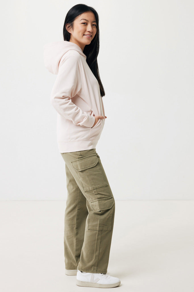 Load image into Gallery viewer, Recycled cotton hoodie with sidepockets - Custom Wood Designs