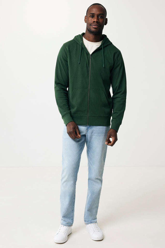 Load image into Gallery viewer, Abisk recycled cotton zip through hoodie - Custom Wood Designs