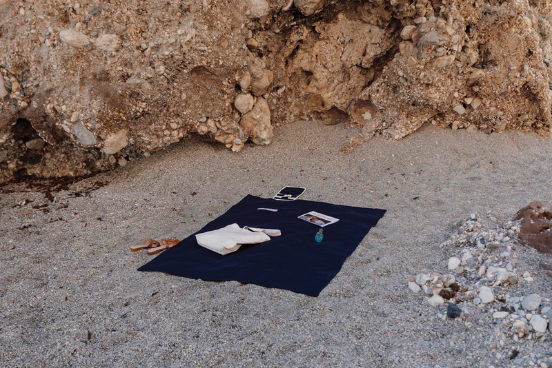 Load image into Gallery viewer, Recycled canvas picnic blanket - Custom Wood Designs