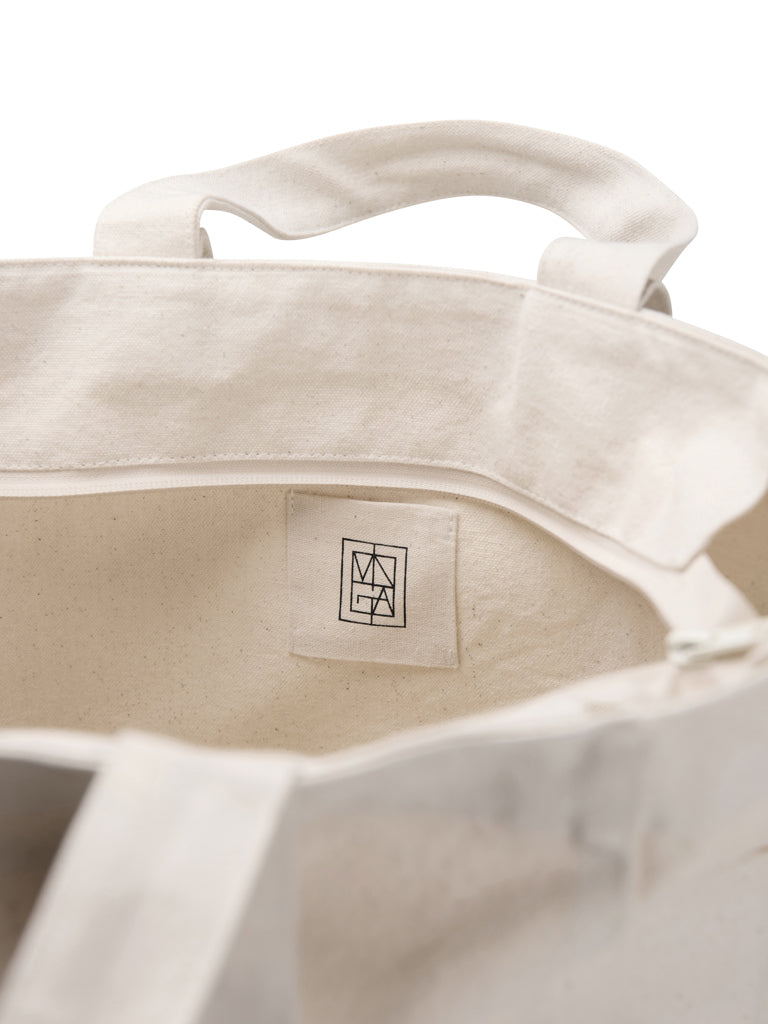 Load image into Gallery viewer, Hil AWARE™ recycled canvas zip tote - Custom Wood Designs