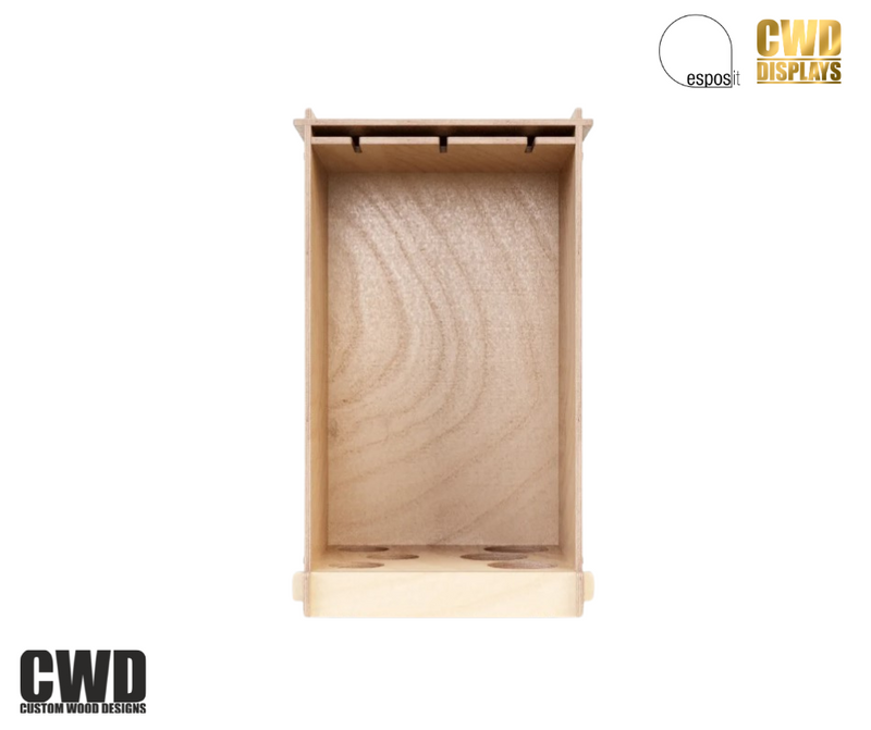 Load image into Gallery viewer, Wine Cube - Custom Wood Designs