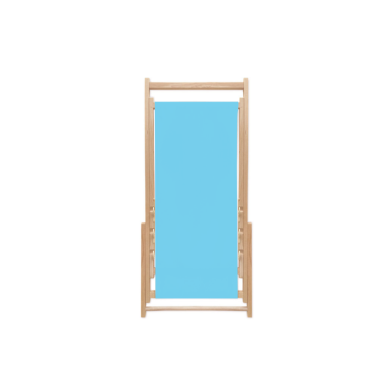Load image into Gallery viewer, Deck Chair MOQ 4 Turquois Custom Wood Designs __label: Multibuy beige-deck-chair-moq-4-53612800803159