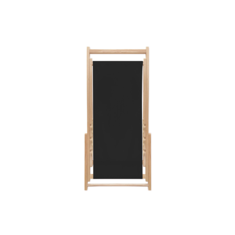 Load image into Gallery viewer, Deck Chair MOQ 4 Black Custom Wood Designs __label: Multibuy beige-deck-chair-moq-4-53612801360215