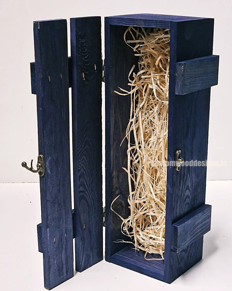 Load image into Gallery viewer, custom-blue-engraved-bottle-box