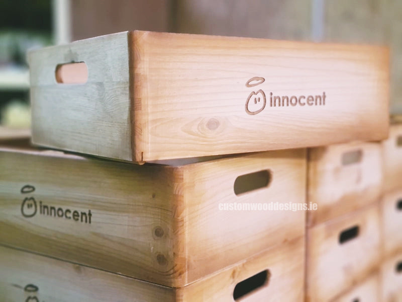 Load image into Gallery viewer, OB6 Pine Wood Box 60 X 40 X 13,5 cm Box with Handle pin bedroom deco box room deco wood wooden box-with-handle-default-title-ob6-pine-wood-box-60-x-40-x-13-5-cm-53611860853079