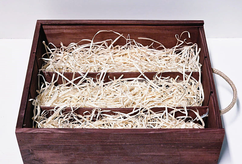 Load image into Gallery viewer, Sliding Lid 3 Bottle Box - Burgundy x25 Corporate Gift Box with Wood Wool Custom Wood Designs box corporate gift hamper triple wine box wood wool corporate-gift-box-with-wood-wool-25-sliding-lid-3-bottle-box-burgundy-x25-52627104694615