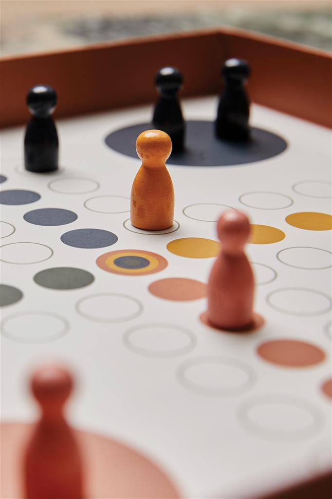 Load image into Gallery viewer, Ludo Coffee Table Game pack of 25 Custom Wood Designs customwooddesignsludosetpromo