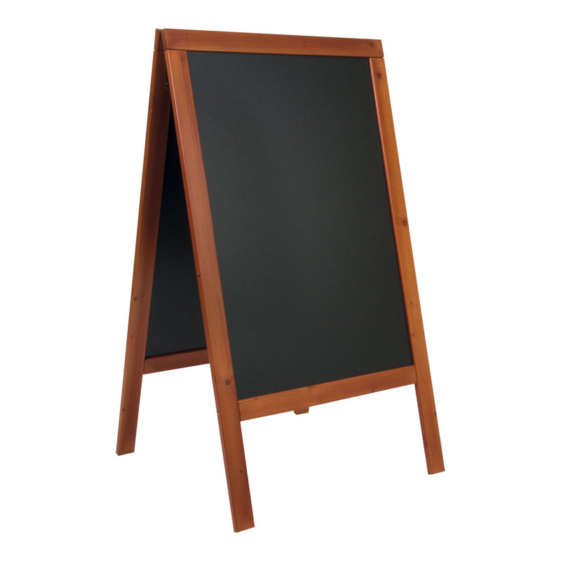 Load image into Gallery viewer, Pavement Sign Mahogany Large 125x69x68.5cm Custom Wood Designs default-title-pavement-sign-mahogany-large-125x69x68-5cm-53612347556183