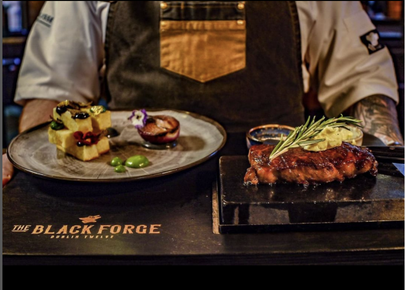 Load image into Gallery viewer, Custom-Made Steak & Sizzle Boards Food boards Custom Wood Designs Food Boards food-boards-default-title-custom-made-steak-sizzle-boards-52260815012183