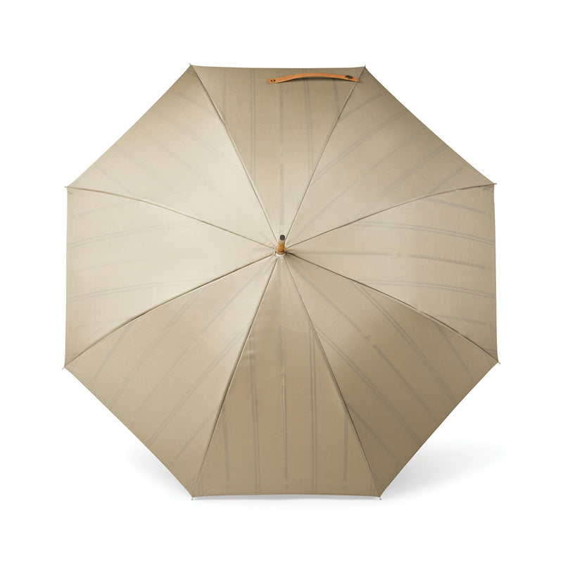 Load image into Gallery viewer, 23" Wood handled umbrella pack of 25 Greige Custom Wood Designs __label: Multibuy greige-23-wood-handled-umbrella-pack-of-25-53613574357335
