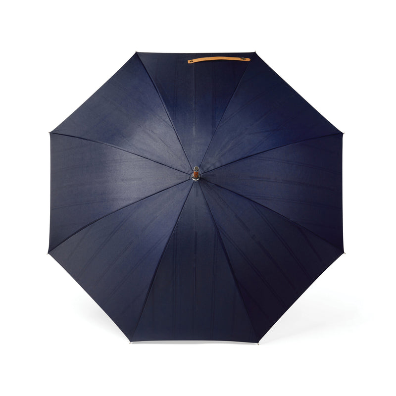 Load image into Gallery viewer, 23" Wood handled umbrella pack of 25 Navy Custom Wood Designs __label: Multibuy greige-23-wood-handled-umbrella-pack-of-25-53613576814935