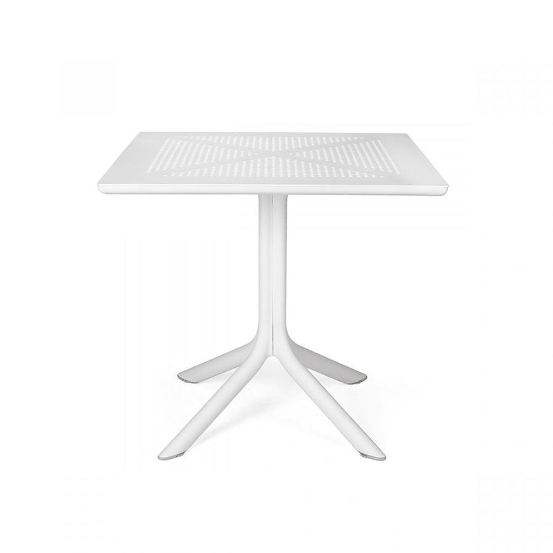Load image into Gallery viewer, Nardi Clip 80 Outdoor Table BIANCO outdoor furniture Custom Wood Designs Outdoor outdoor-furniture-bianco-nardi-clip-80-outdoor-table-53613099286871