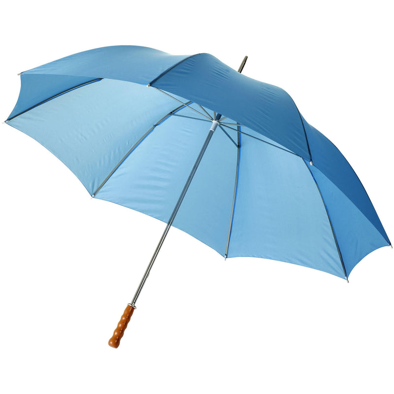 Load image into Gallery viewer, wooden-handle-golf-umbrella