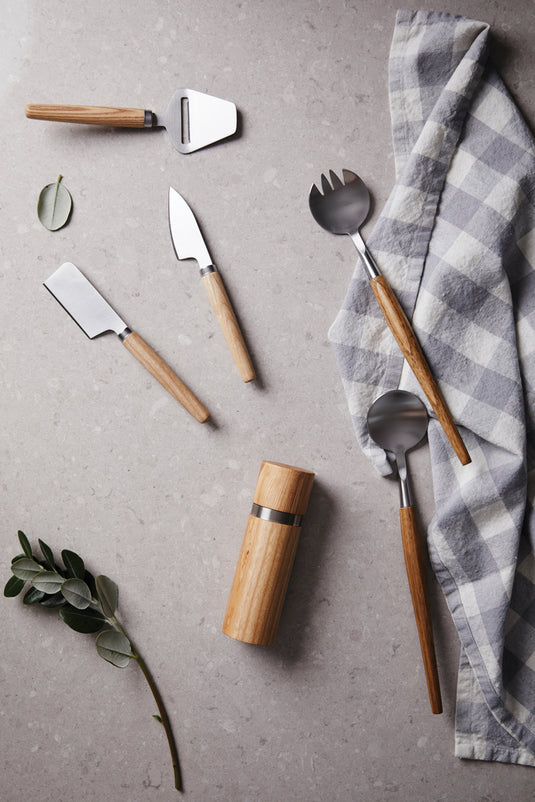 Retro serving cutlery - Custom Wood Designs