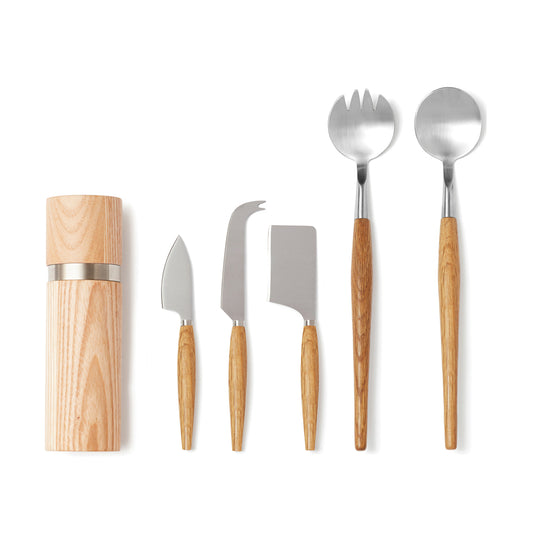 Retro serving cutlery - Custom Wood Designs