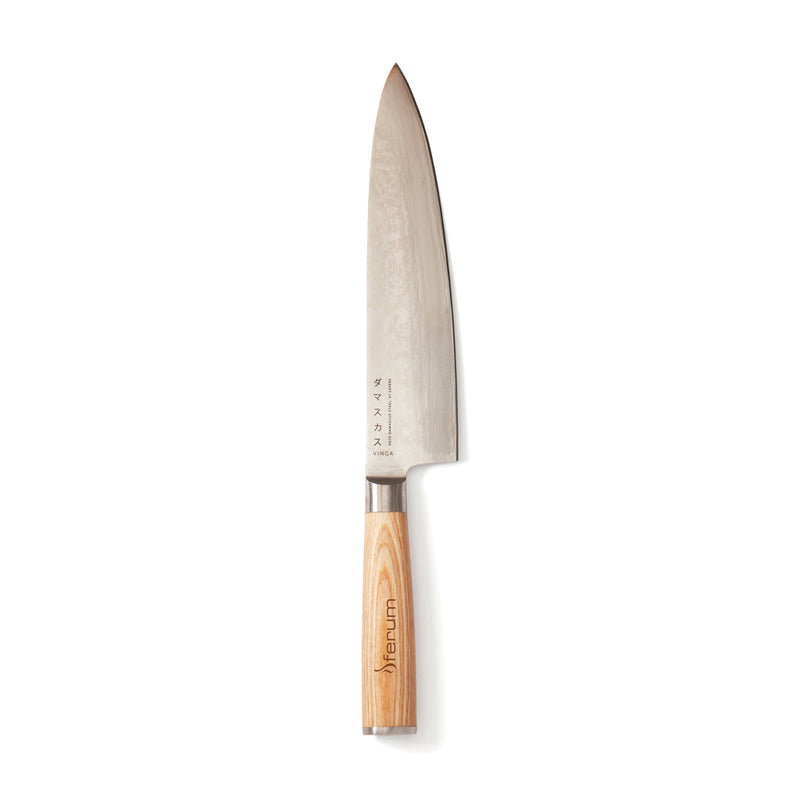 Load image into Gallery viewer, Hattasan Damascus chef’s edition knife - Custom Wood Designs

