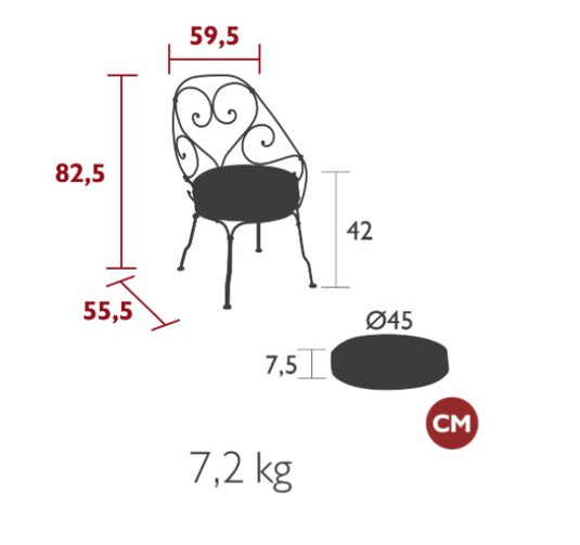 1900 Carbriolet Armchair - Custom Wood Designs