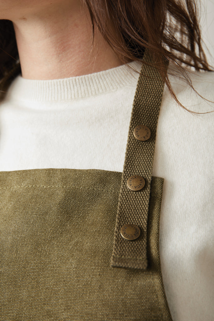 Load image into Gallery viewer, Tome GRS recycled canvas Apron - Custom Wood Designs
