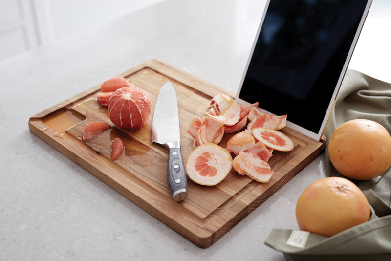 Load image into Gallery viewer, Buscot Utility Cutting Board - Custom Wood Designs
