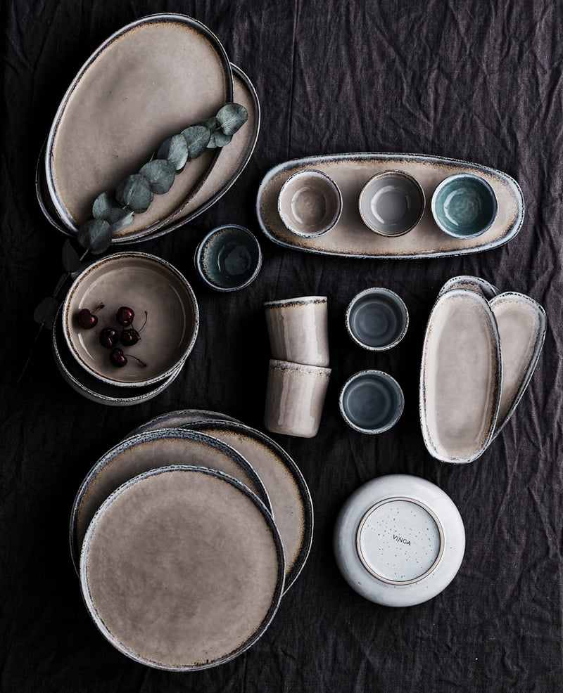 Load image into Gallery viewer, Nomimono plate 26,5 cm, 2 pcs set - Custom Wood Designs
