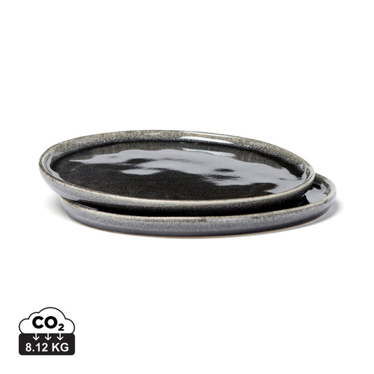 Nomimono plate 26,5 cm, 2 pcs set - Custom Wood Designs