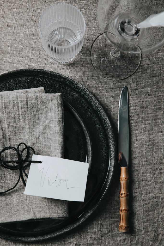 Load image into Gallery viewer, Nomimono plate 20 cm, 2 pcs set - Custom Wood Designs
