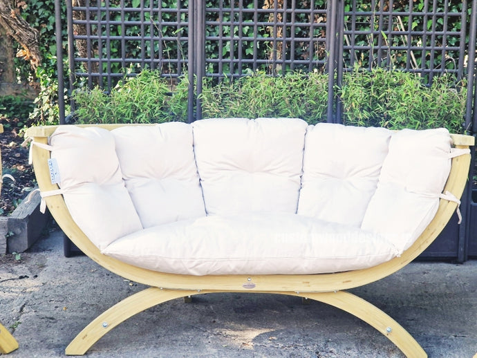 Siena Duo Sofa - Custom Wood Designs Siena Duo Sofa made from [material] –  [use_case] | Custom Wood Designs